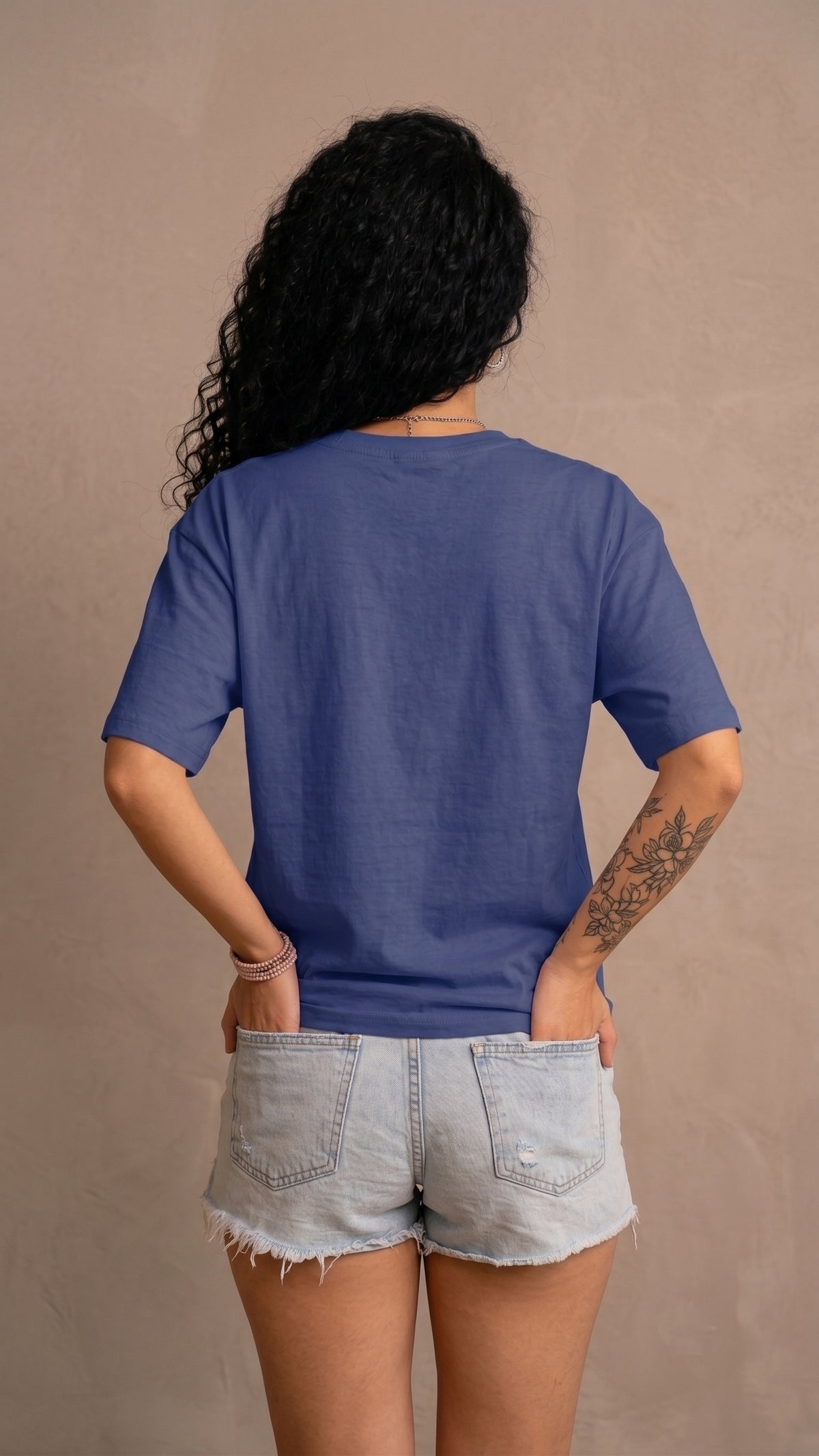 Women's Oversized Printed Tshirt